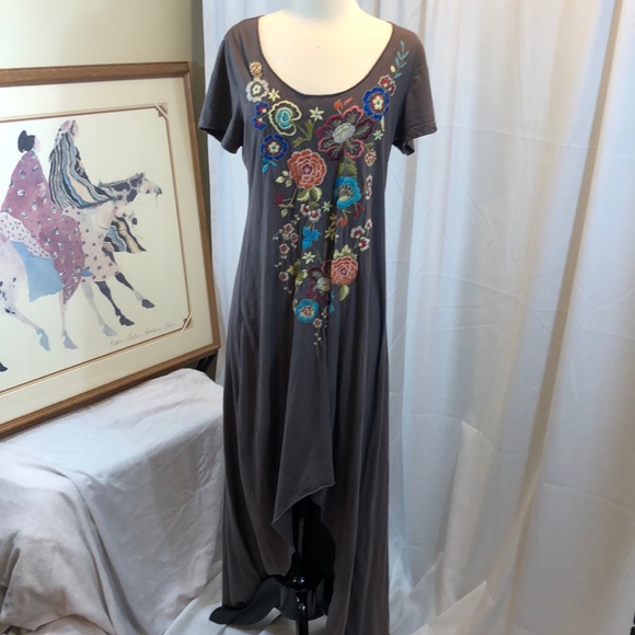 Johnny Was Dresses & Skirts - JOHNNY WAS Joy Love & Light Embroidered Dress M